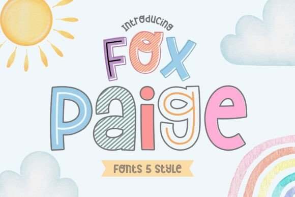 Fox Paige: The Playful Font That Adds Instant Character