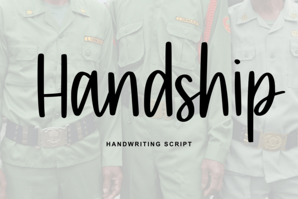 Handship: The Handwritten Font with a Professional Edge