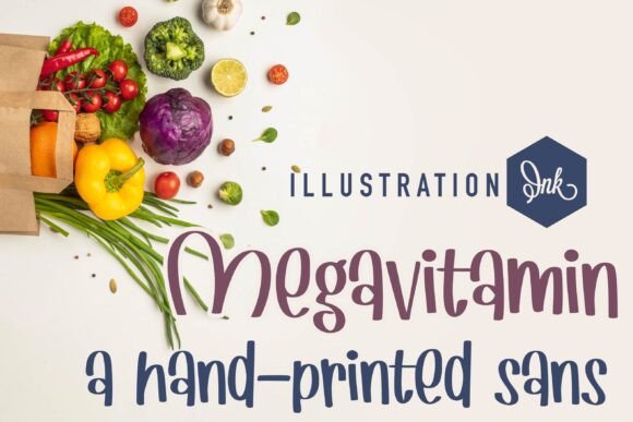 Megavitamin: The Bold, Bouncy Sans Serif with a Hand-Crafted Heart