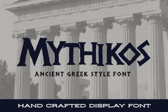 Mythikos: The Typeface with Ancient Grit and Modern Soul