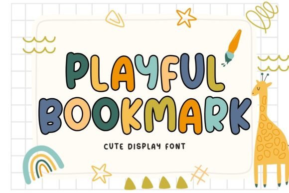 Playful Bookmark: A Typeface That Brings Joy to Creative Projects