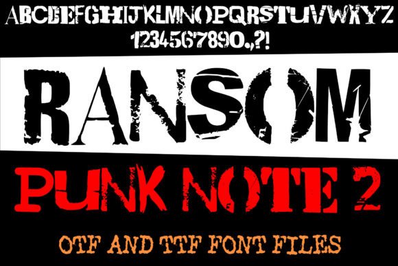 Ransom Punk Note 2: Capturing Raw DIY Energy in Design