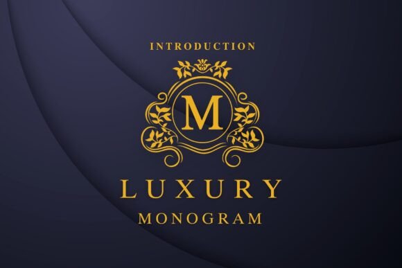 Refined Sophistication: Exploring the Luxury Monogram Typeface