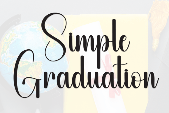 Simple Graduation: Fresh Elegance for Your Next Project