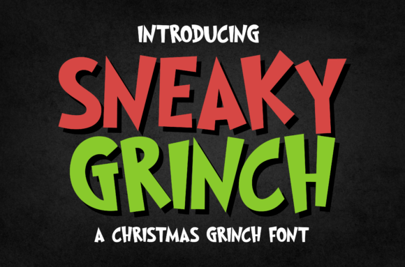 Sneaky Grinch: A Typeface That Steals the Show