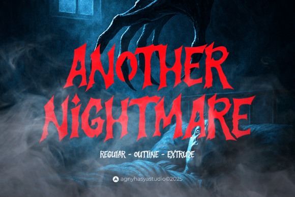 Unleash Gothic Horror with Another Nightmare Font